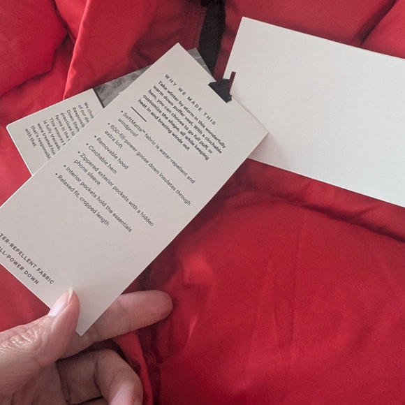 Lululemon Cropped Wunder Puff - Picture 3 of 9